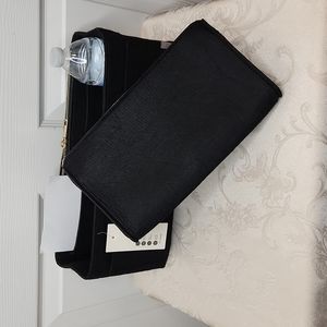 Ztujo black felt multipurpose tote bag organizer NWT